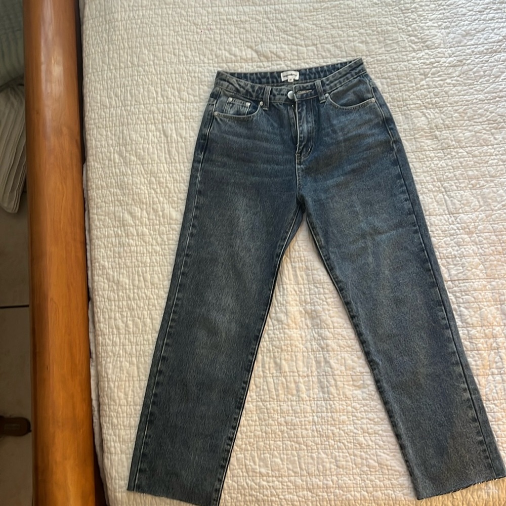 Superdown straight leg jeans